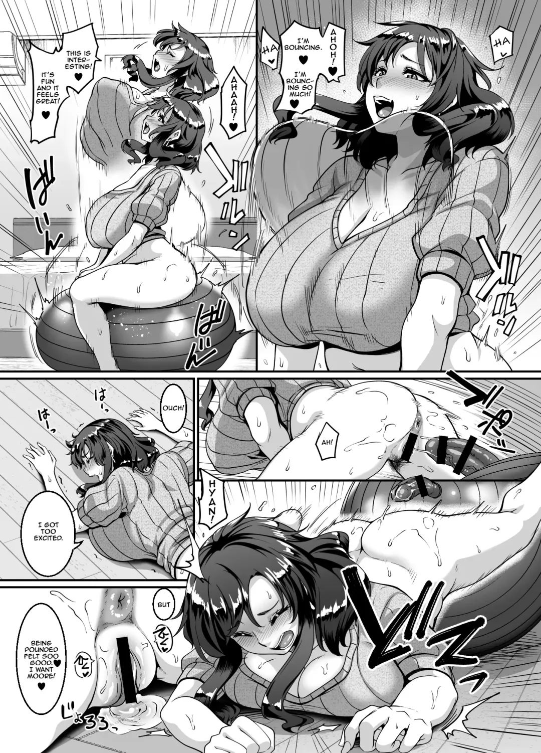 [Kazuhiro] Oku-sama wa Dildo Ball ni Goshuushin Fhentai - Page 10