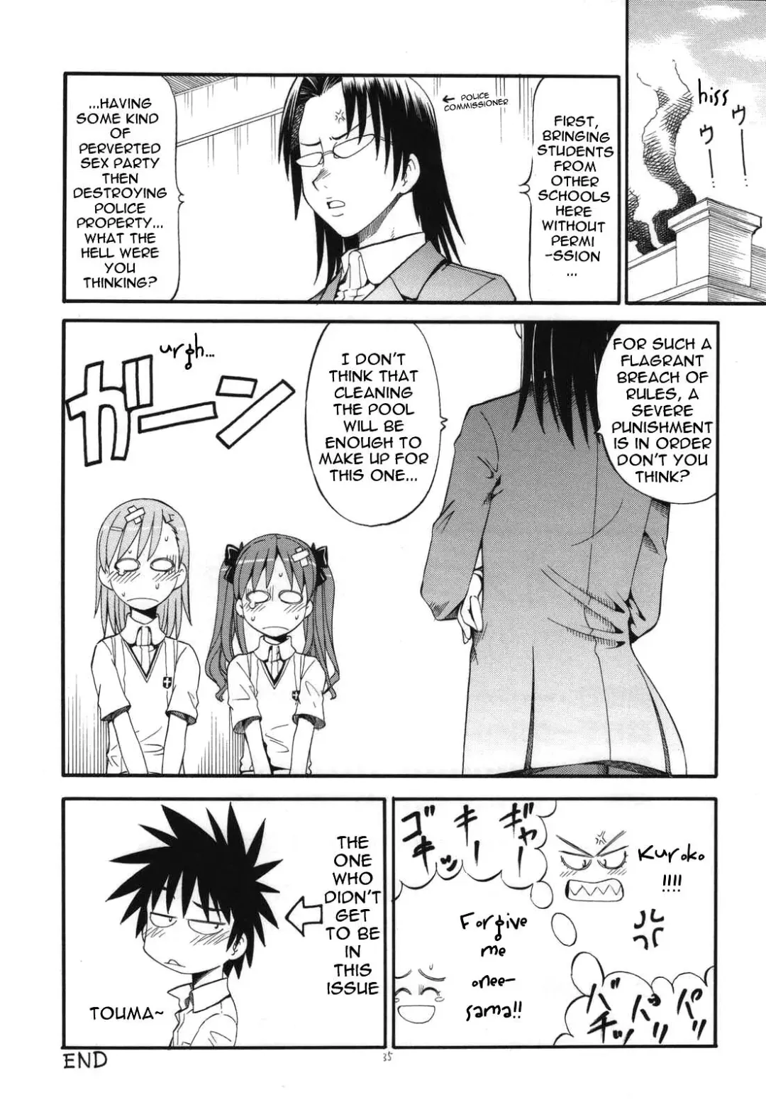 [Itoyoko] Toaru Omeko ni Railgun 4 Fhentai - Page 36
