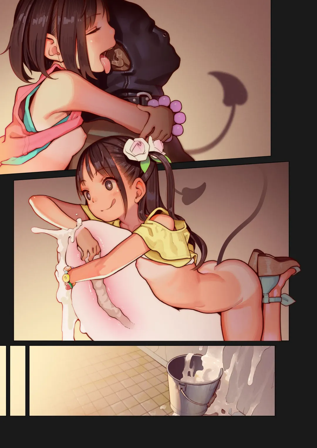 [Muk] Tiny Evil chans! 2 -Mujaki de Zankoku na Shoujo-tachi no Ecchi na Tanpenshuu- (decensored) Fhentai - Page 31