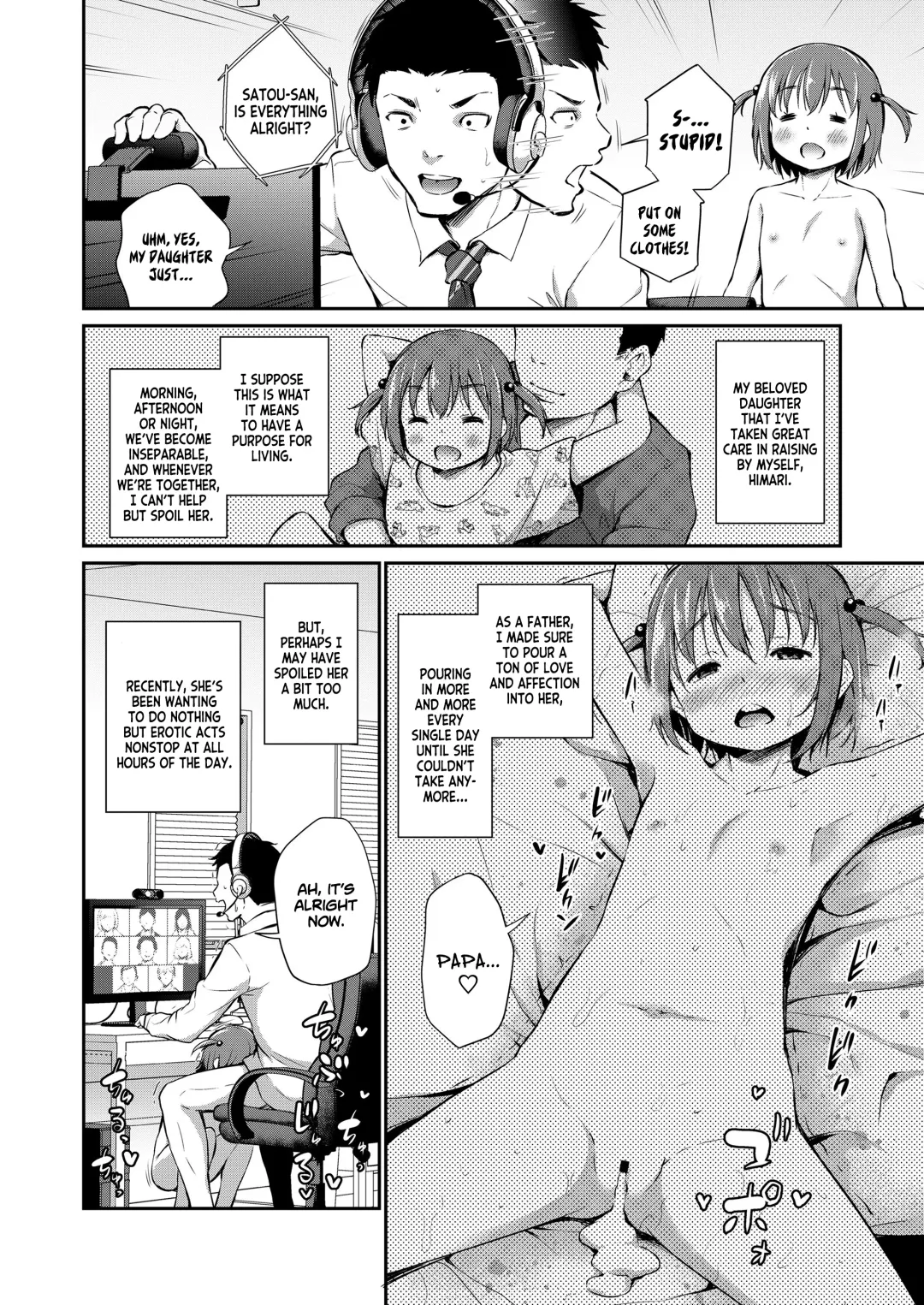 [Airandou] Papa to Musume no Gimukyouiku Ecchi | Father and Daughter's Sex Education Fhentai - Page 2