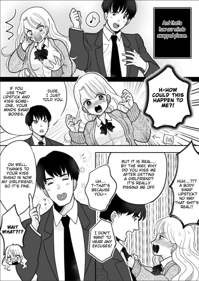 [Minaduki Nanana - Torajima Tao] Kawaii Gal to Karada o Irekaerareta Ore ga Shinyuu to H Suru Hanashi. | A Story About How I Swapped Bodies With a Cute Gal and Fucked My Best Friend. Fhentai - Page 10