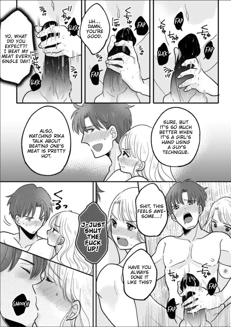 [Minaduki Nanana - Torajima Tao] Kawaii Gal to Karada o Irekaerareta Ore ga Shinyuu to H Suru Hanashi. | A Story About How I Swapped Bodies With a Cute Gal and Fucked My Best Friend. Fhentai - Page 26