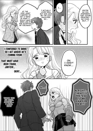 [Minaduki Nanana - Torajima Tao] Kawaii Gal to Karada o Irekaerareta Ore ga Shinyuu to H Suru Hanashi. | A Story About How I Swapped Bodies With a Cute Gal and Fucked My Best Friend. Fhentai - Page 19