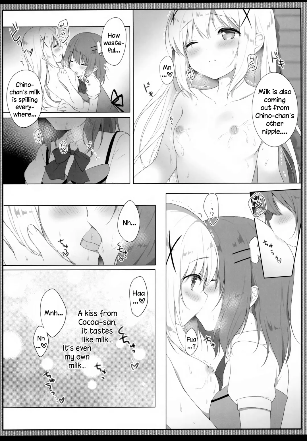 [Amedamacon] Amatoro Chino Milk | Chino's Sweet & Fatty Milk Fhentai - Page 10