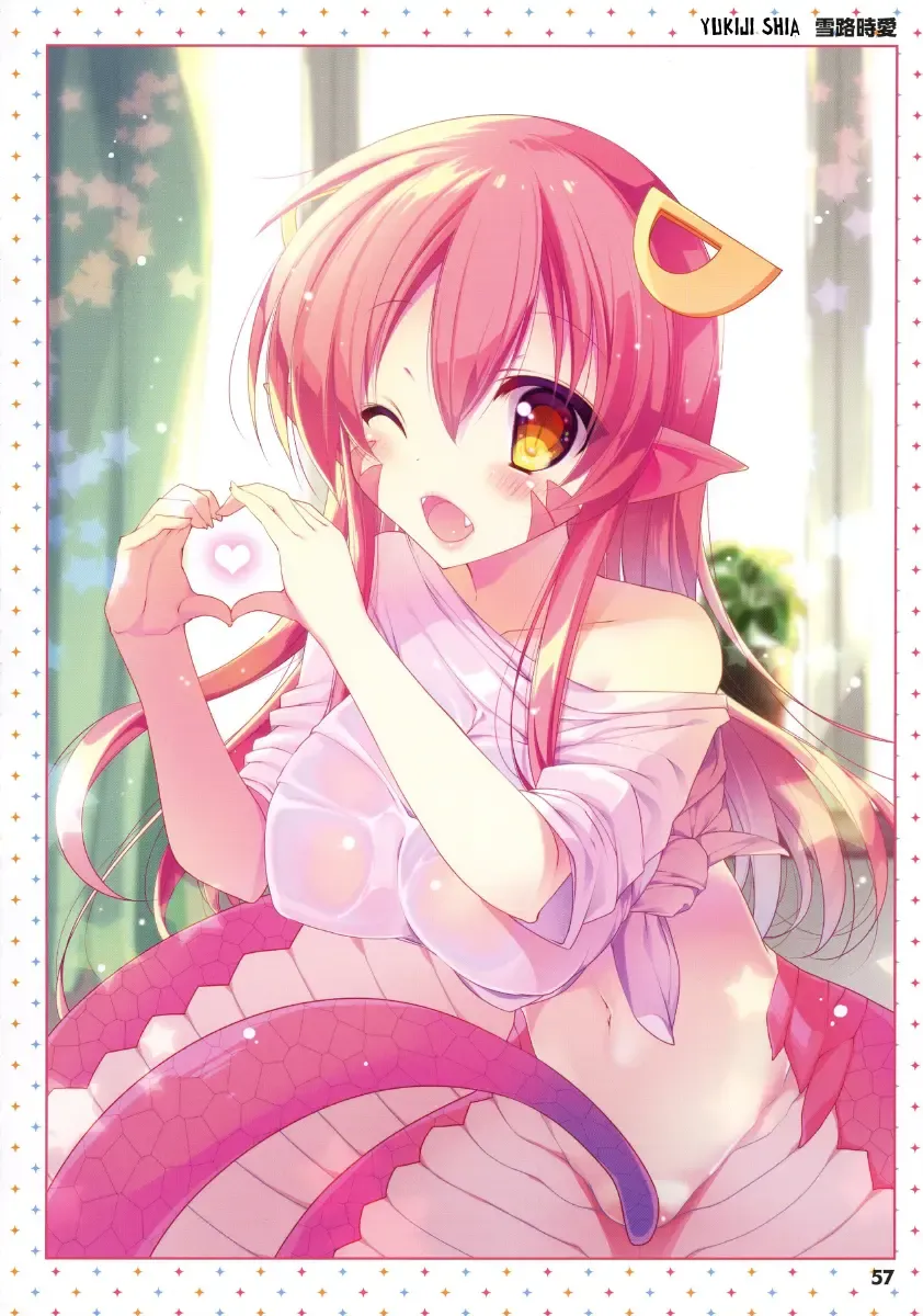 Monster Musume no Iru Nichijou -Everyday Life with Monster Girls- ANOTHER CREATOR VISUAL FAN BOOK Fhentai - Page 57