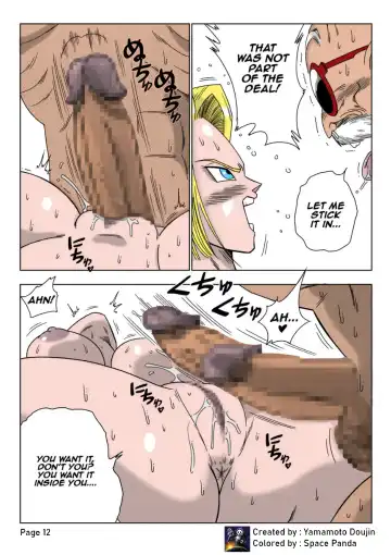 [Yamamoto] 18-gou vs Kame Sennin | Android n18 VS Kamesennin Fhentai - Page 13