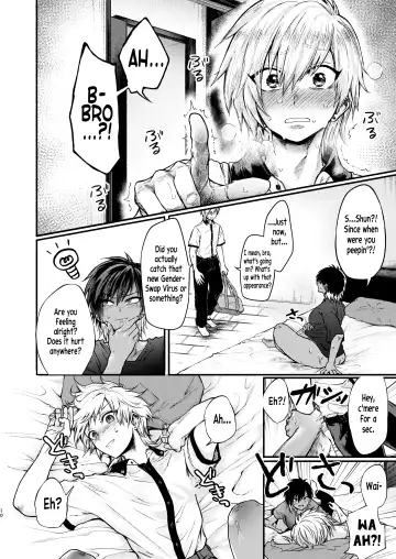 TSF Virus Monogatari. ~Kurosaki Kyoudai Hen~ | A Genderswap Virus Story ~Kurosaki Brothers Case~ Fhentai - Page 9