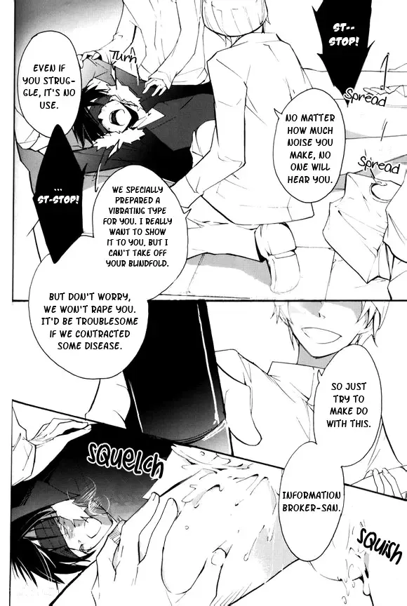 [Asaisai] Izaya Kankin | Izaya's Imprisonment Fhentai - Page 10