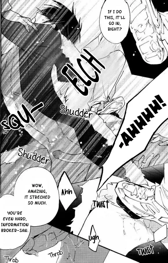 [Asaisai] Izaya Kankin | Izaya's Imprisonment Fhentai - Page 12