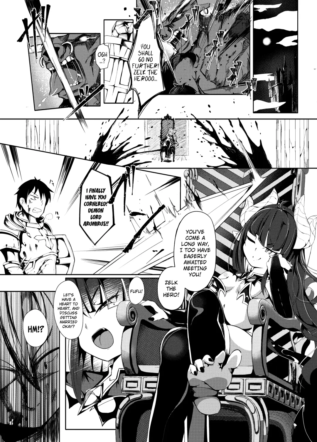 [Nekodel] Yuusha, Ai ni Otsu. | A Hero, Fallen By Love Fhentai - Page 3