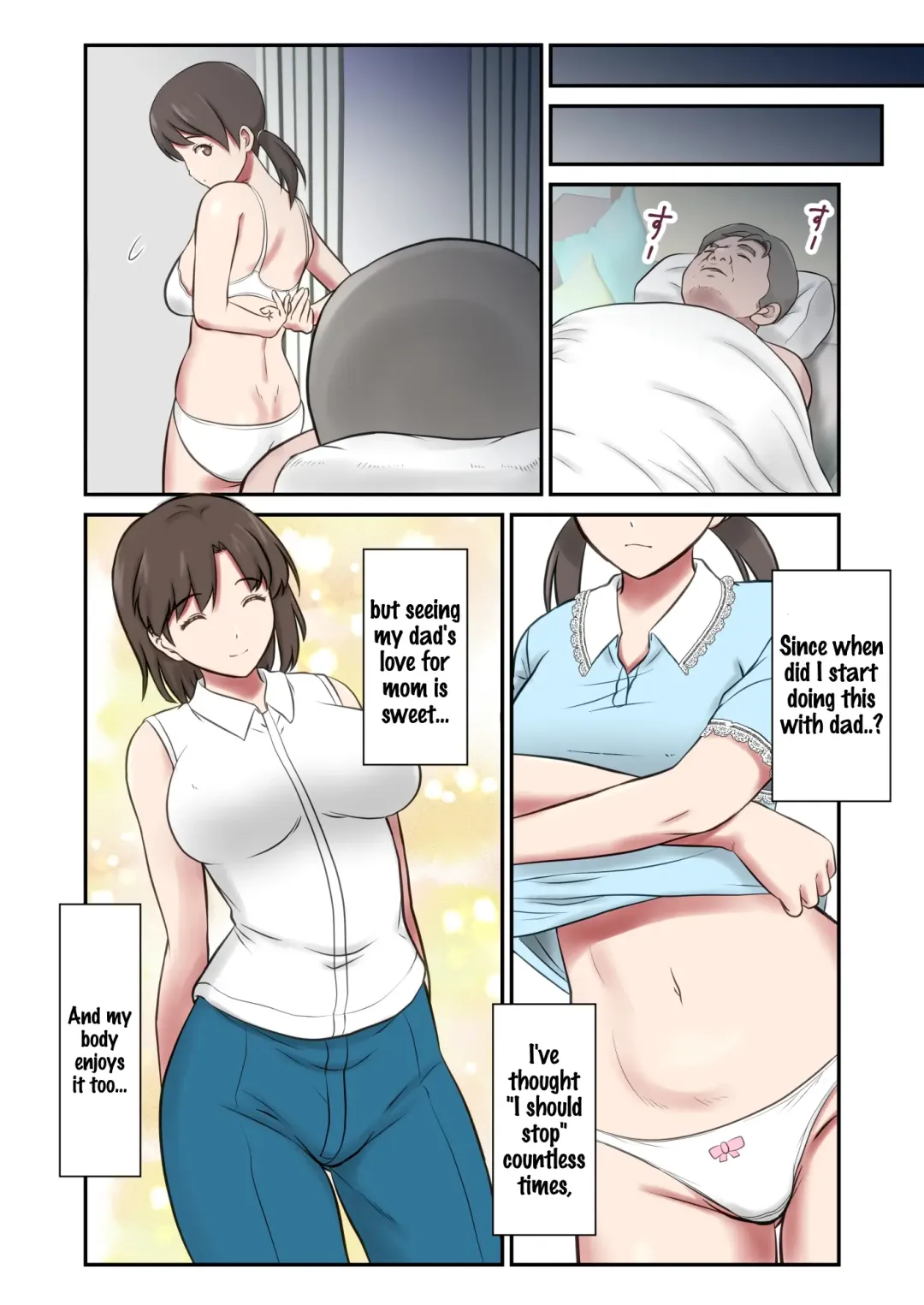 [Shigemiya Kyouhei] Migawari Tsuma -Naki Haha no Kawari ni Chichioya ni Dakareru Musume- Fhentai - Page 28