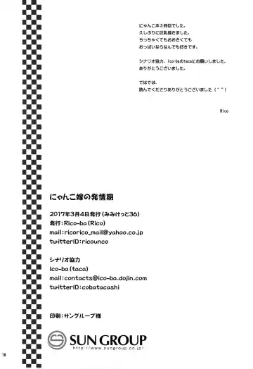 [Rico] Nyanko Yome no Hatsujouki Fhentai - Page 18