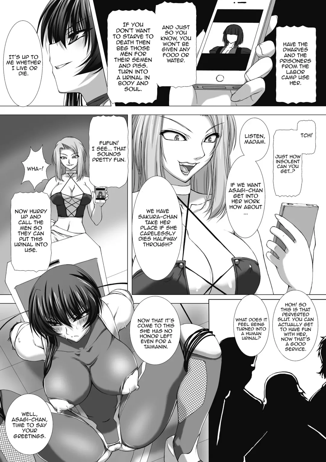[Takahama Tarou] Taimanin Asagi Chigyaku no Ankoku Yuugi Fhentai - Page 102
