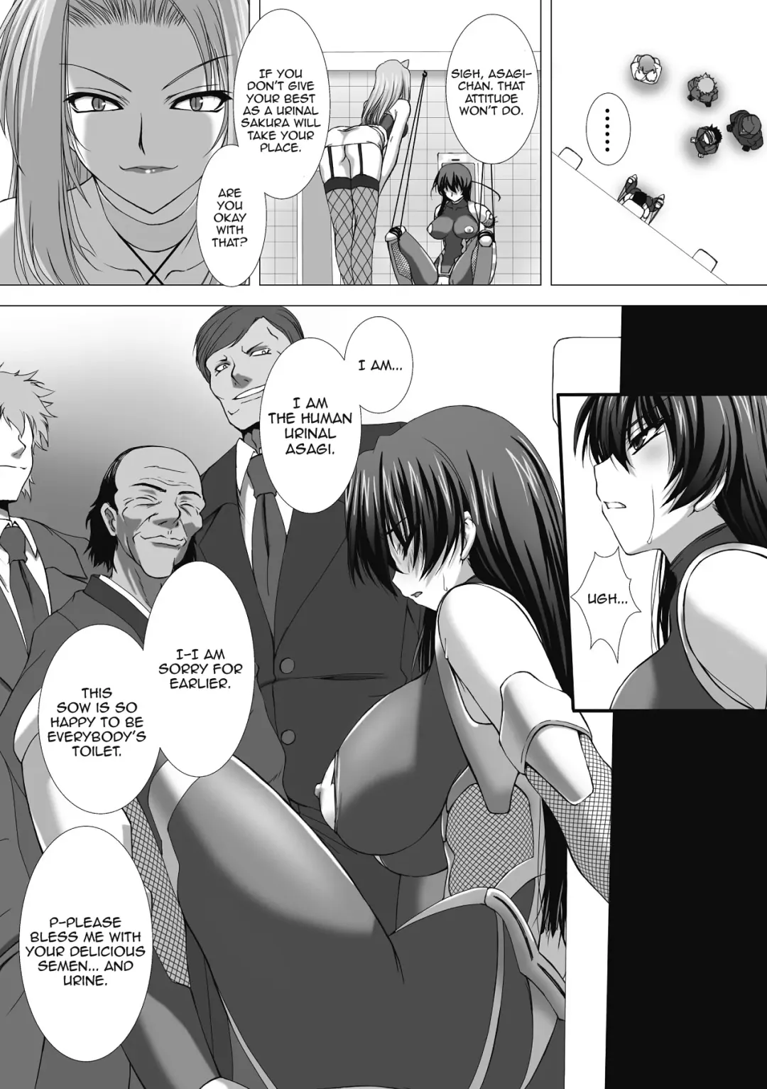 [Takahama Tarou] Taimanin Asagi Chigyaku no Ankoku Yuugi Fhentai - Page 103