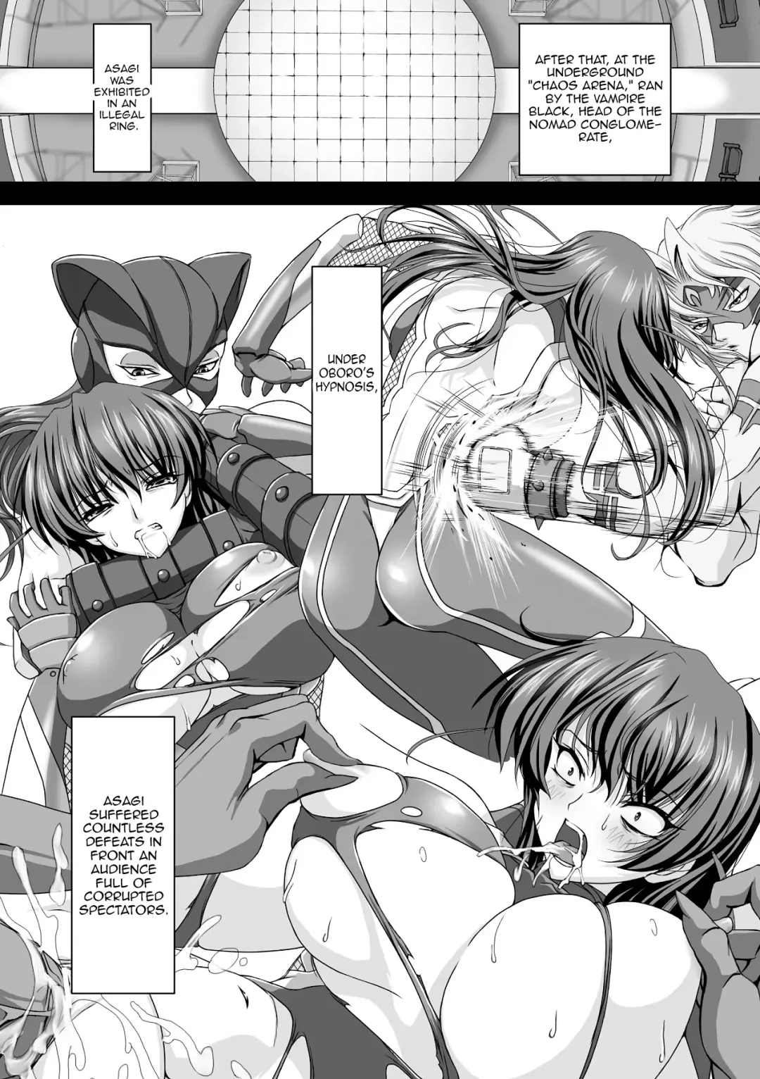 [Takahama Tarou] Taimanin Asagi Chigyaku no Ankoku Yuugi Fhentai - Page 11
