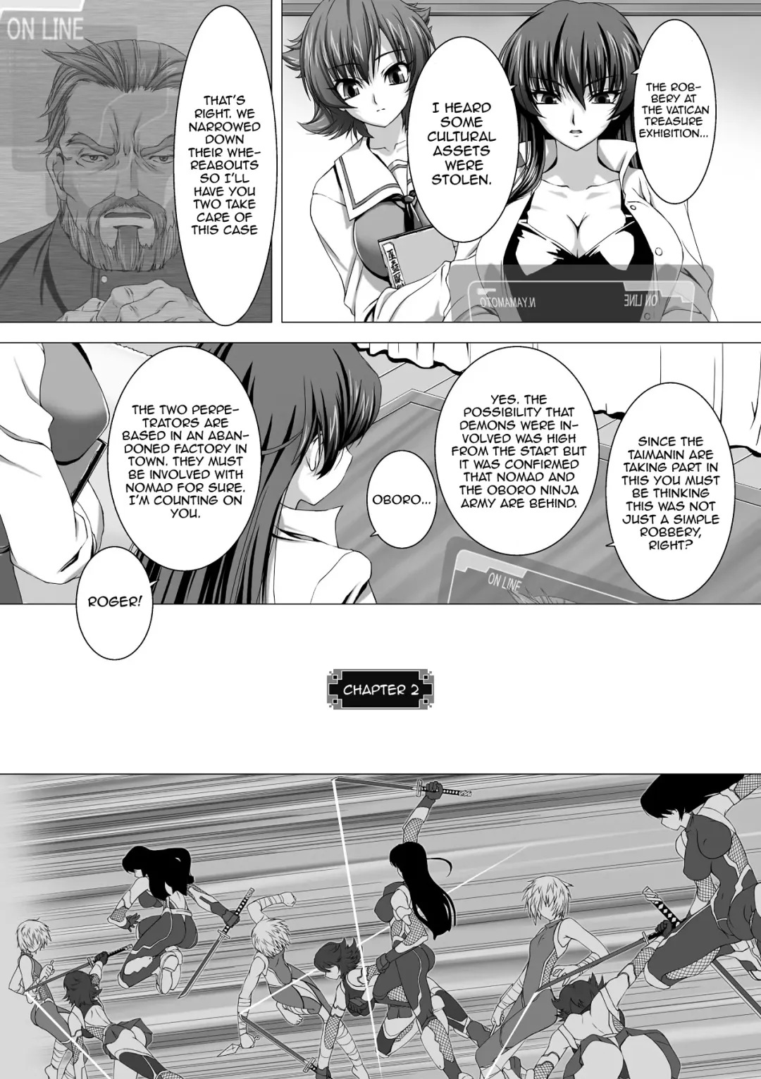 [Takahama Tarou] Taimanin Asagi Chigyaku no Ankoku Yuugi Fhentai - Page 21