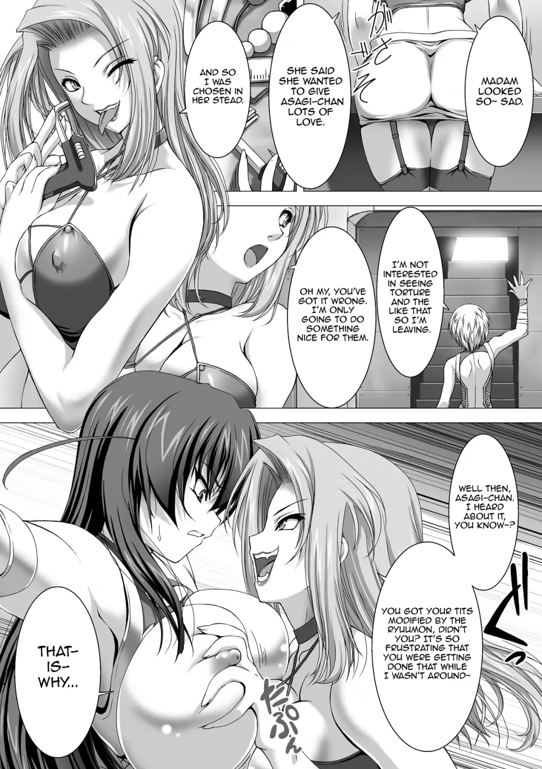 [Takahama Tarou] Taimanin Asagi Chigyaku no Ankoku Yuugi Fhentai - Page 26