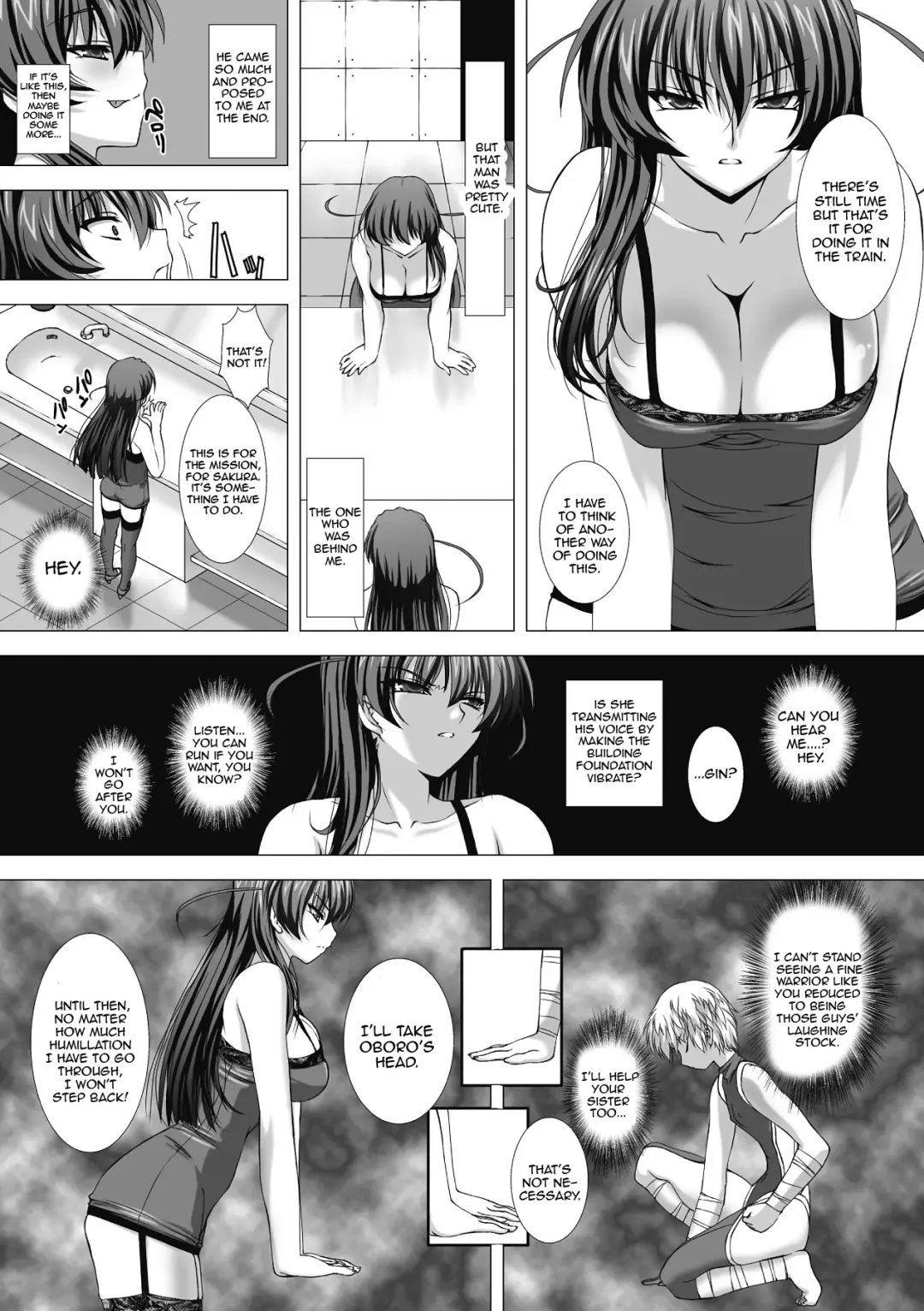 [Takahama Tarou] Taimanin Asagi Chigyaku no Ankoku Yuugi Fhentai - Page 65