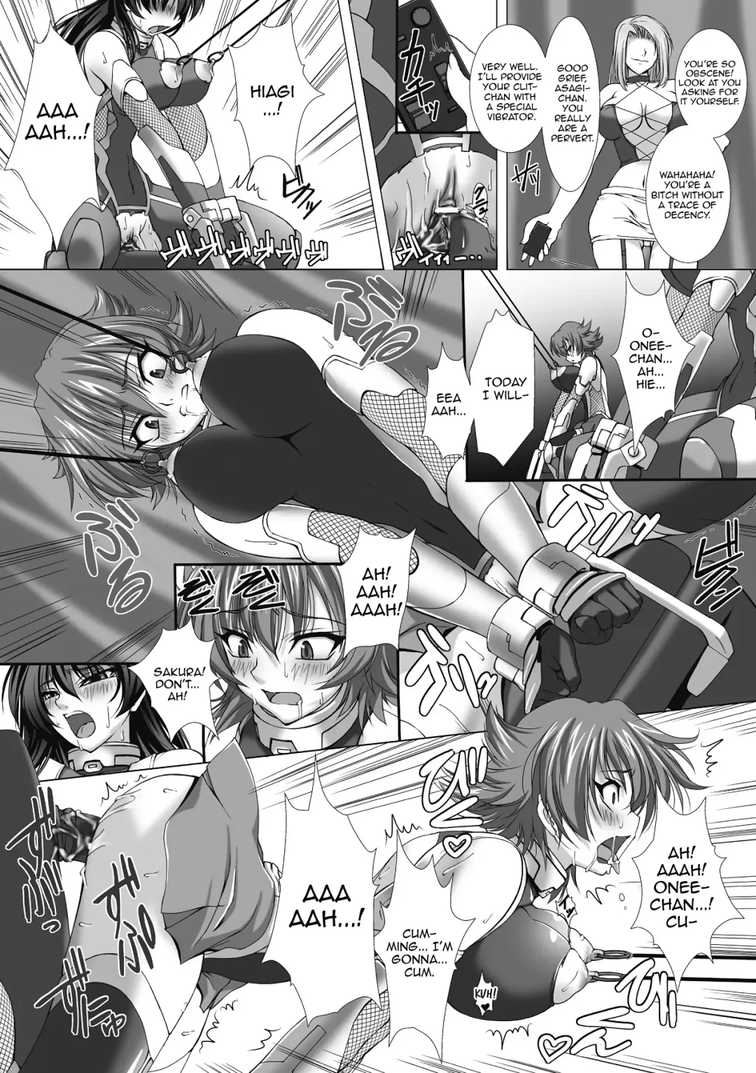 [Takahama Tarou] Taimanin Asagi Chigyaku no Ankoku Yuugi Fhentai - Page 85