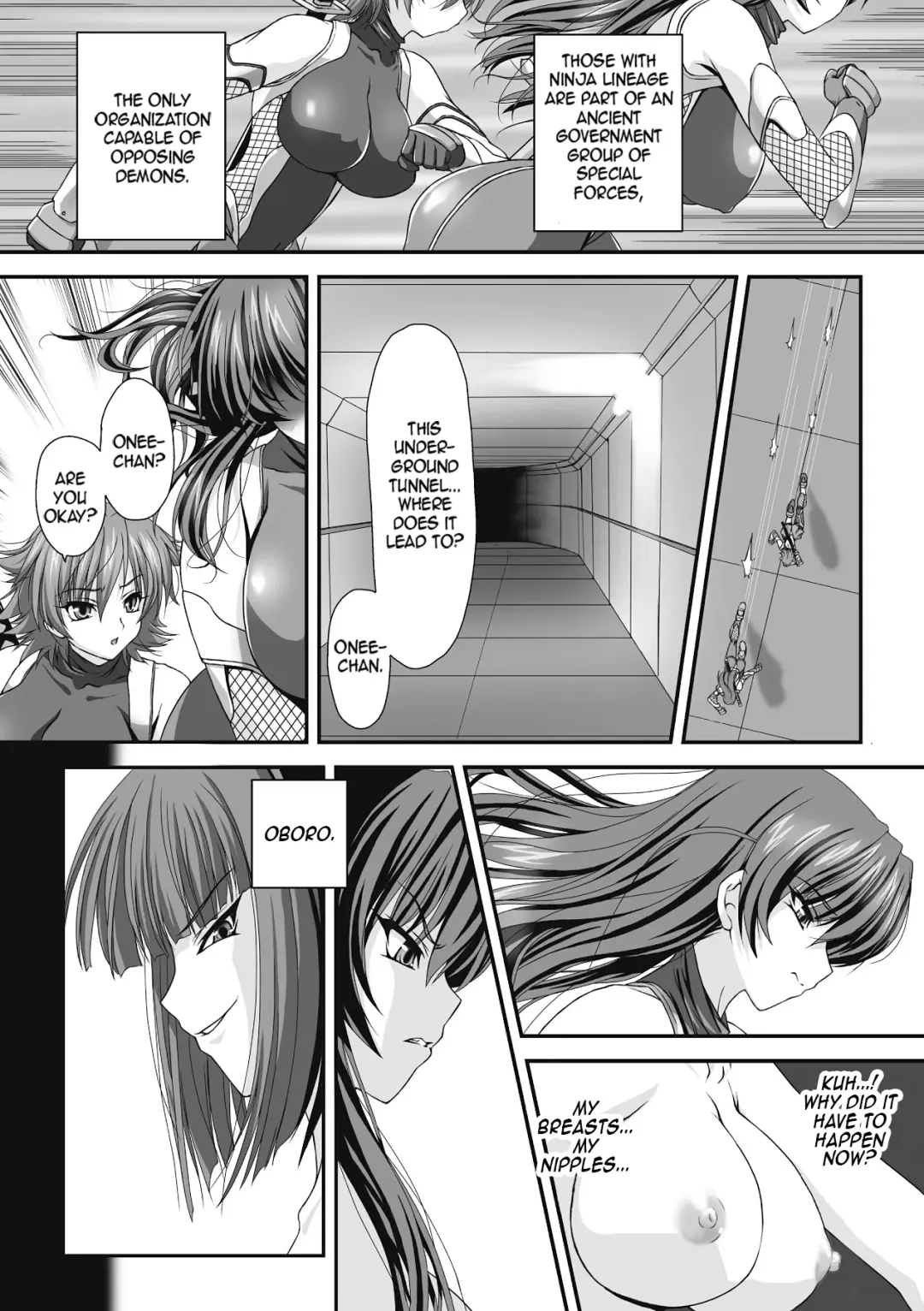 [Takahama Tarou] Taimanin Asagi Chigyaku no Ankoku Yuugi Fhentai - Page 9