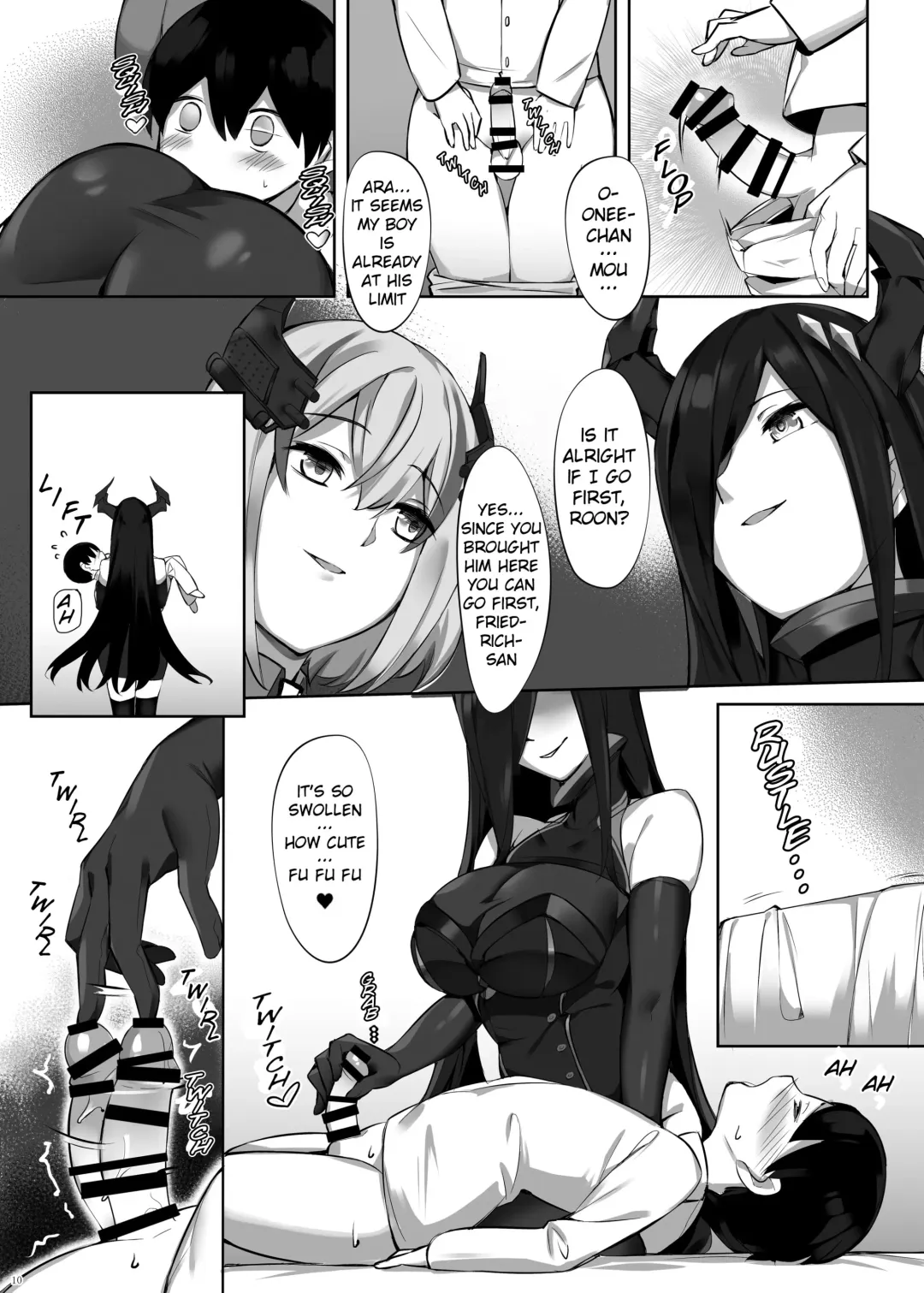 [Naha 78] Friedrich no Shota Ama Haha Indeki | Friedrich's Motherly Spoiling of a Shouta Fhentai - Page 10