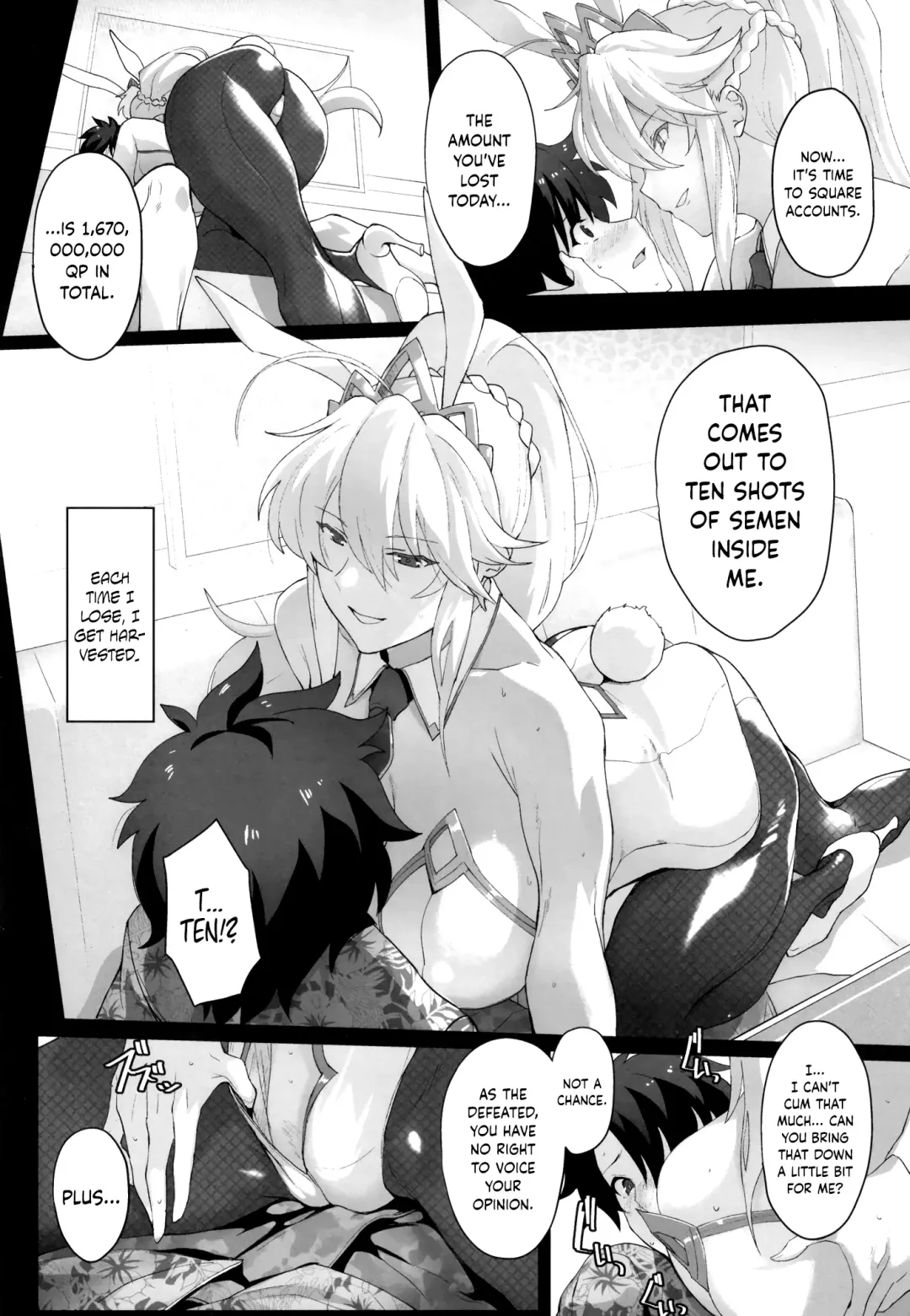 [Yodare - Yukisaki Miale] Mizugi Sakuseiou ni wa Katenai | Can't Win Against the Swimsuit Cum-Draining King Fhentai - Page 5