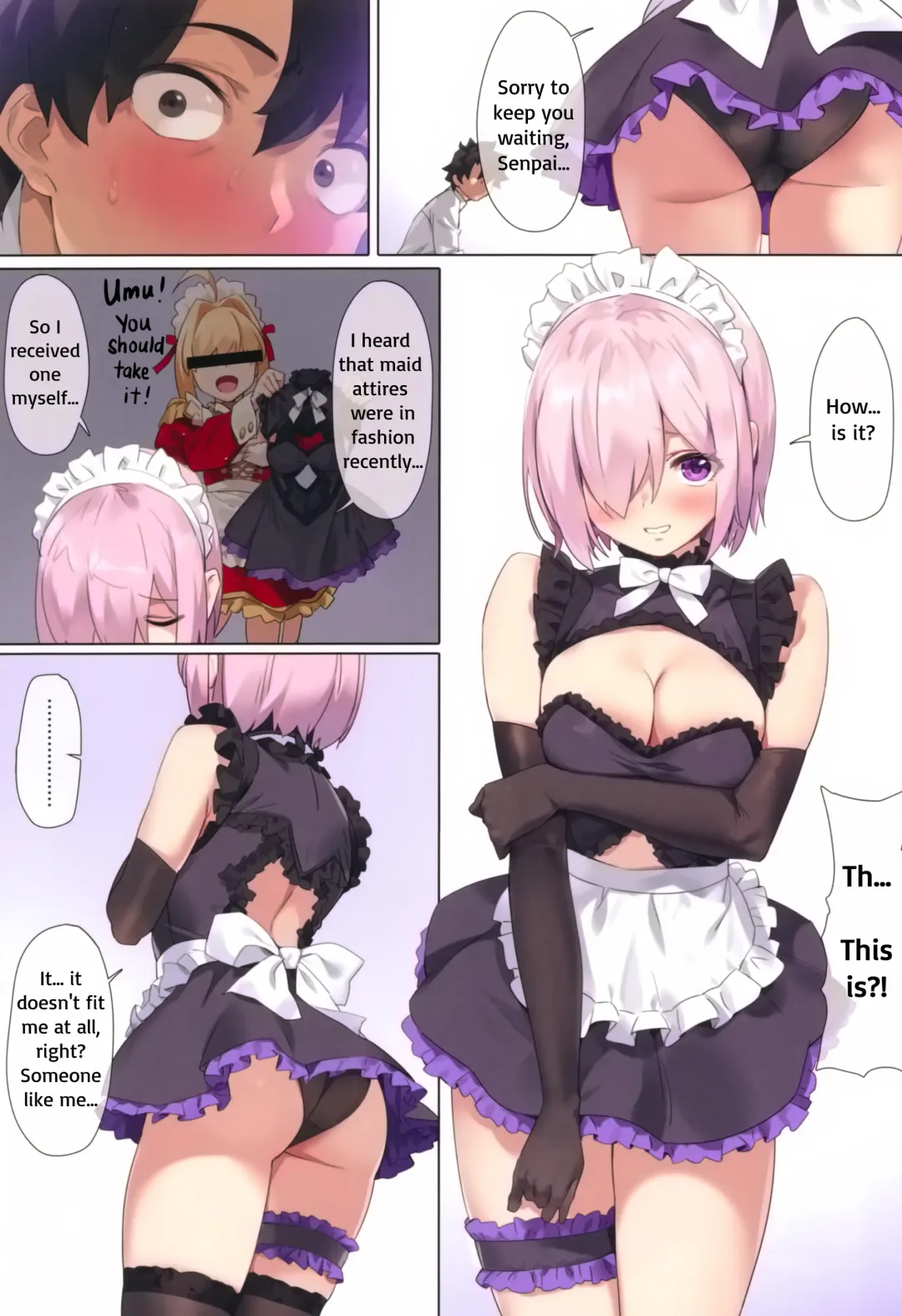 [Yd] Chaldea Maid #Mash (decensored) Fhentai - Page 3