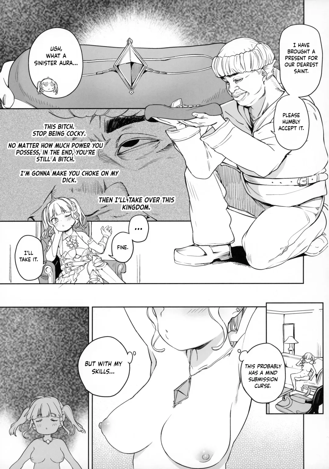 [Atage] Tsugou no Yoi Tanoshii Isekai de Kuzuo no Benri na Mesu ni Naru Fhentai - Page 6