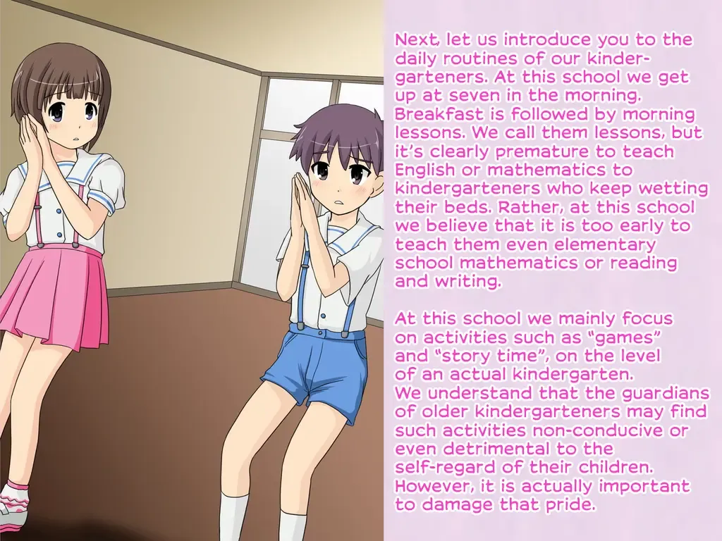 Onesho Kyousei Gasshukusho Nyuuen Annai | Enrollment Guide for Bedwetters Correctional School Fhentai - Page 13