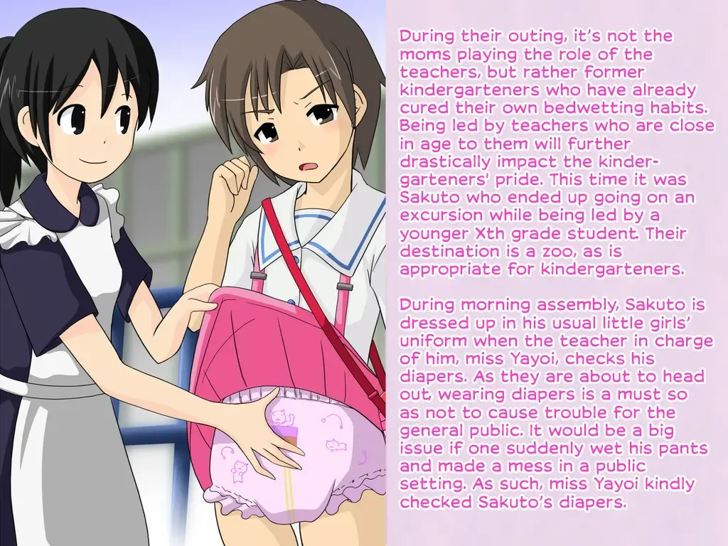 Onesho Kyousei Gasshukusho Nyuuen Annai | Enrollment Guide for Bedwetters Correctional School Fhentai - Page 29