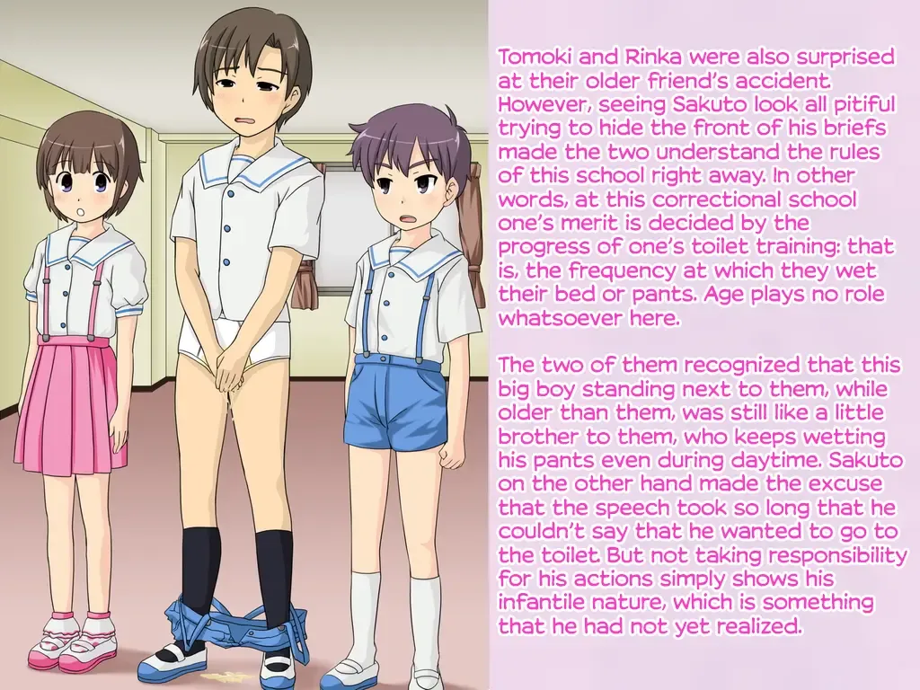 Onesho Kyousei Gasshukusho Nyuuen Annai | Enrollment Guide for Bedwetters Correctional School Fhentai - Page 7