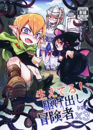 Read [Appyalpie] Haeteru! Kakedashi Boukensha Trio - Fhentai