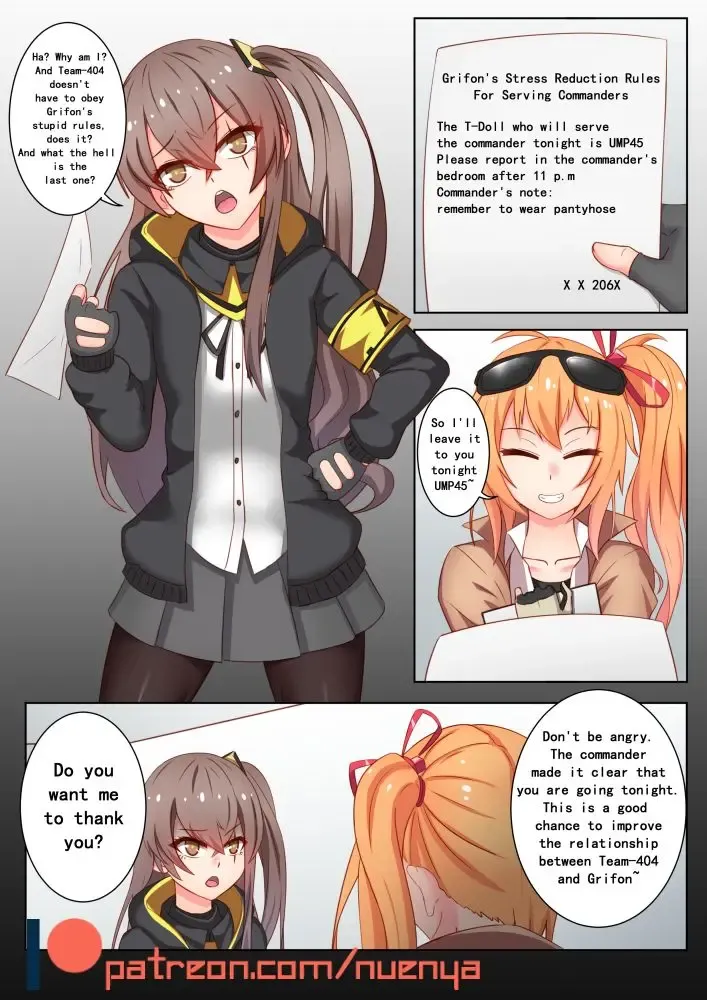[Nuenya] One night with UMP45 Fhentai - Page 1