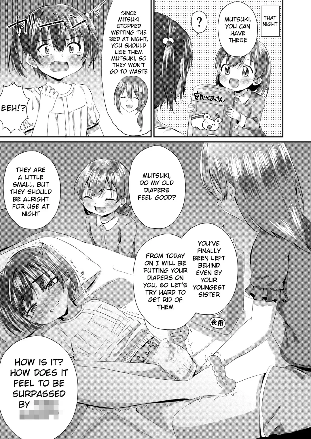 [Kosuke Poke] Onii-chan Omutsu Nuretenai? | Big Bro, Is Your Diaper Wet? Fhentai - Page 12