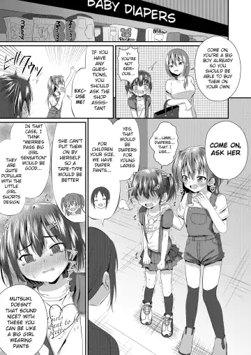 [Kosuke Poke] Onii-chan Omutsu Nuretenai? | Big Bro, Is Your Diaper Wet? Fhentai - Page 10