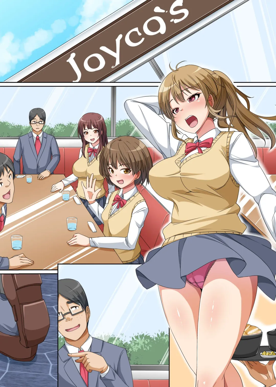 [Hanekumo] Gyaku DeliHeal ~Seiso na Mitame no Bitch Classmate-tachi ni Shasei Kanri sarechau Nasakenai Doutei-kun no Ohanashi~ Fhentai - Page 28