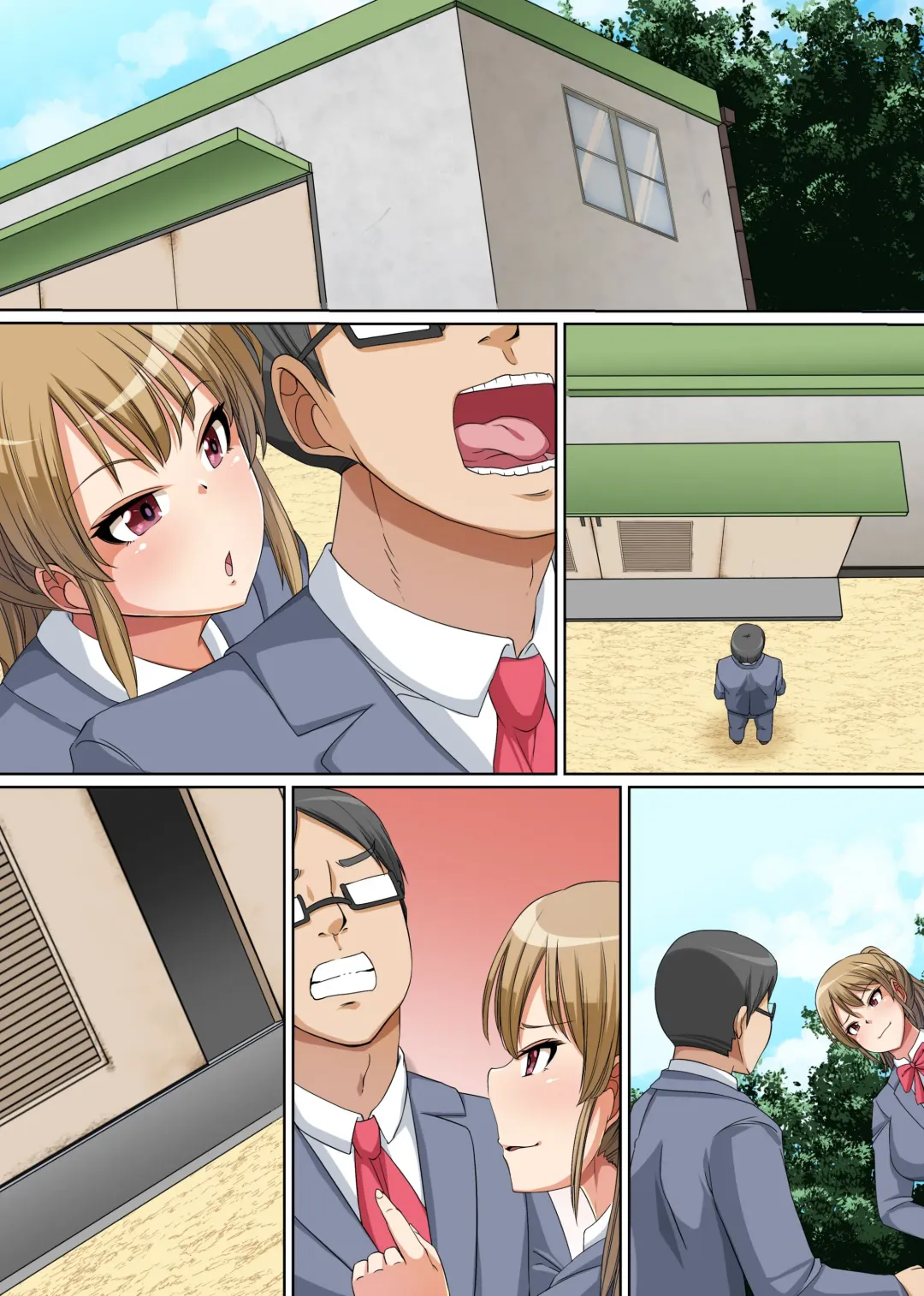 [Hanekumo] Gyaku DeliHeal ~Seiso na Mitame no Bitch Classmate-tachi ni Shasei Kanri sarechau Nasakenai Doutei-kun no Ohanashi~ Fhentai - Page 37