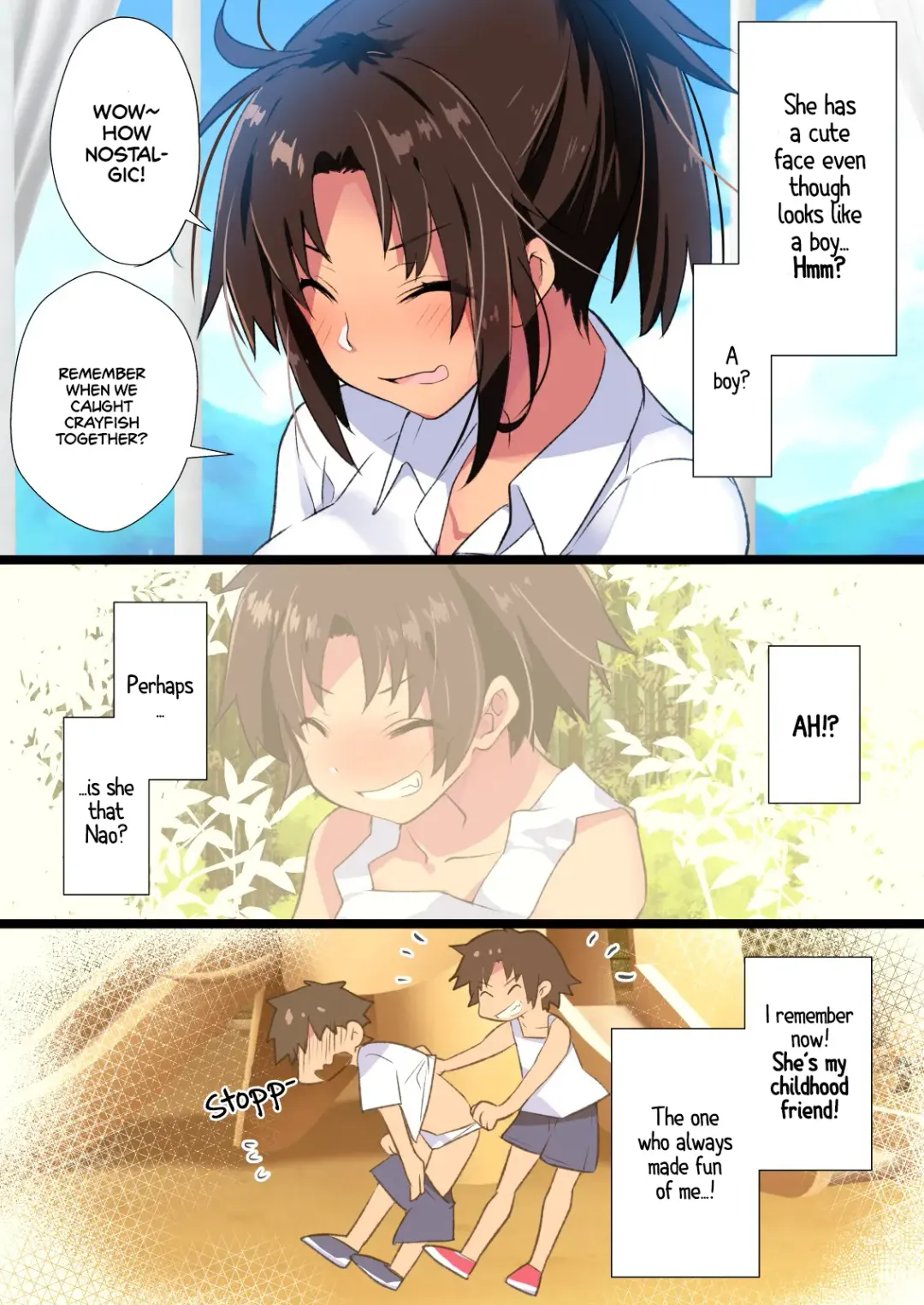 [Ariko Youichi] Inaka Osananajimi wa Hatsujouchuu! ~Muchimuchi Dosukebe Bitch ni Seichou Shita Osananajimi to Namahame Seikatsu~ Fhentai - Page 4