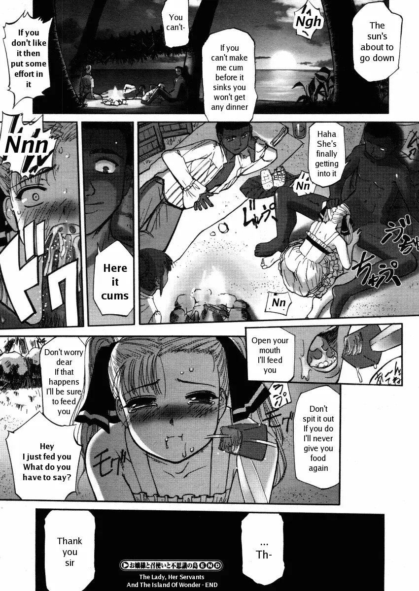 [Sasayuki] Ojou-sama to Meshitsukai to Fushigi no Shima | The Lady, Her Servants And The Island Of Wonder Fhentai - Page 20
