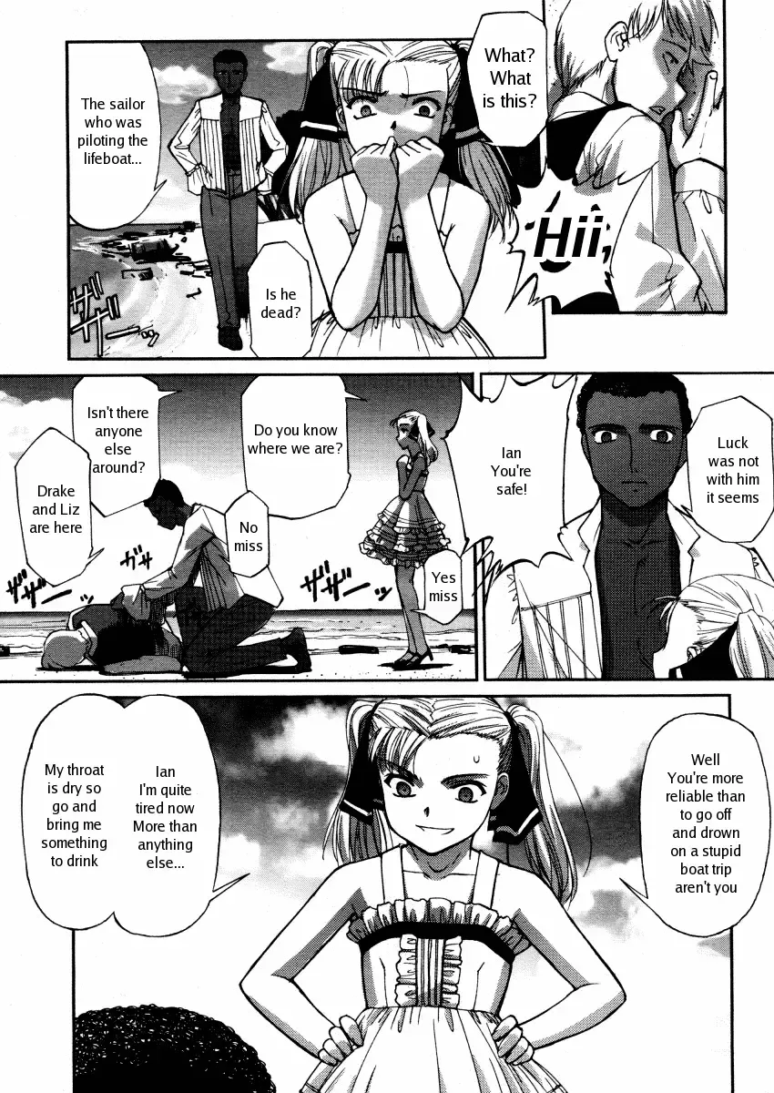 [Sasayuki] Ojou-sama to Meshitsukai to Fushigi no Shima | The Lady, Her Servants And The Island Of Wonder Fhentai - Page 3