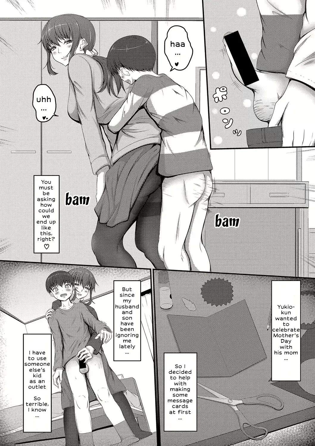 [Kitagawa Zayaku] Happy Mother's Day Fhentai - Page 4