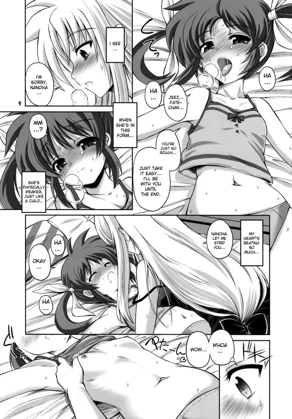 [Alpha Alf Layla] Otona Fate to Kodomo Nanoha Fhentai - Page 8