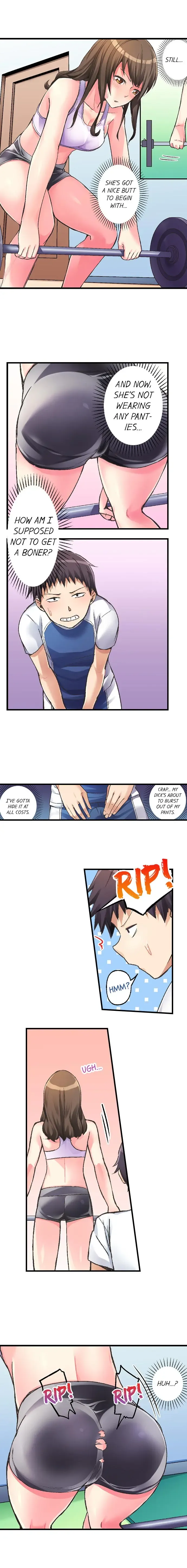 [Taroimo] No Panty Booty Workout! Fhentai - Page 17