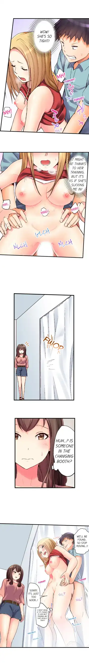 [Taroimo] No Panty Booty Workout! Fhentai - Page 129