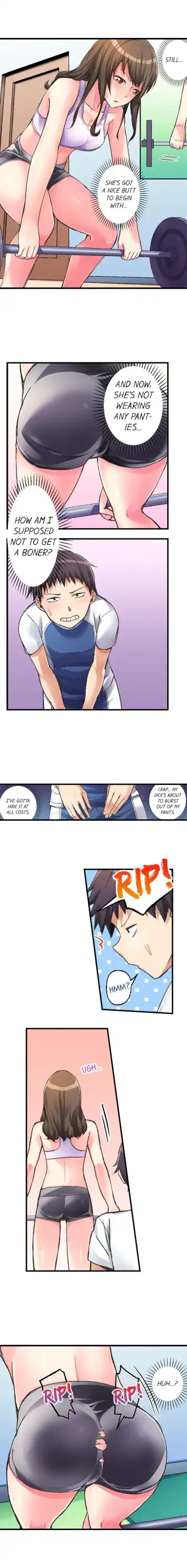 [Taroimo] No Panty Booty Workout! Fhentai - Page 17