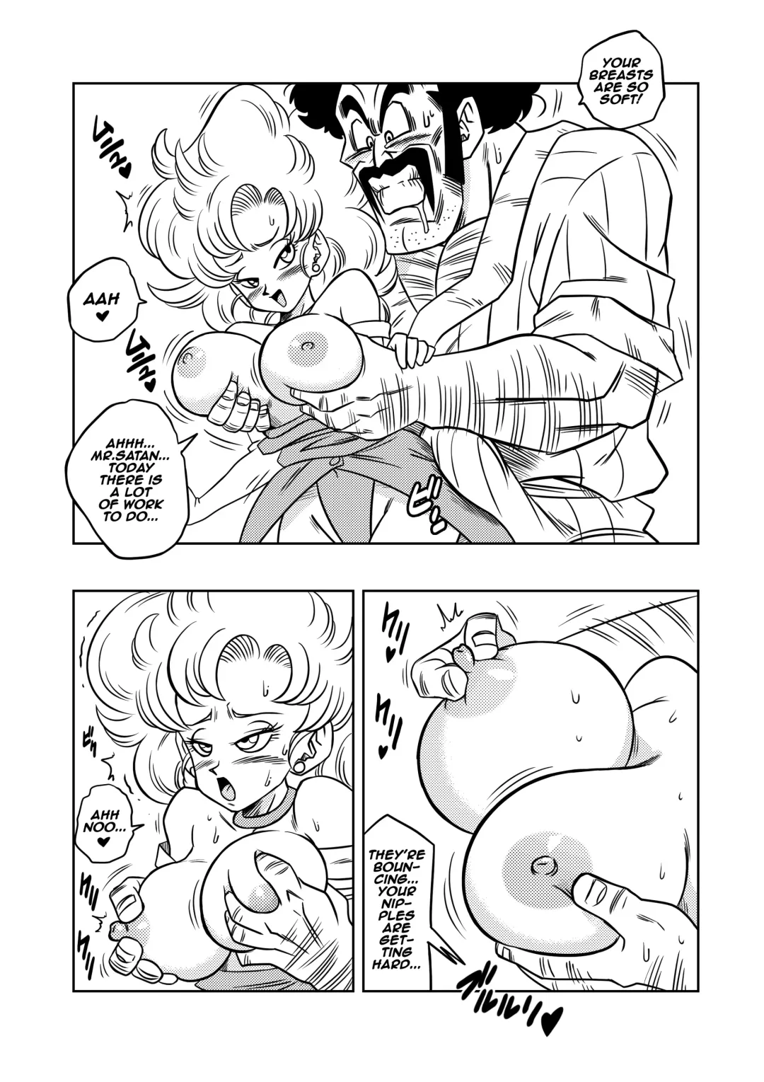 [Yamamoto] Mister Satan no Himitsu no Training | Mr. Satan's Secret Training Fhentai - Page 6