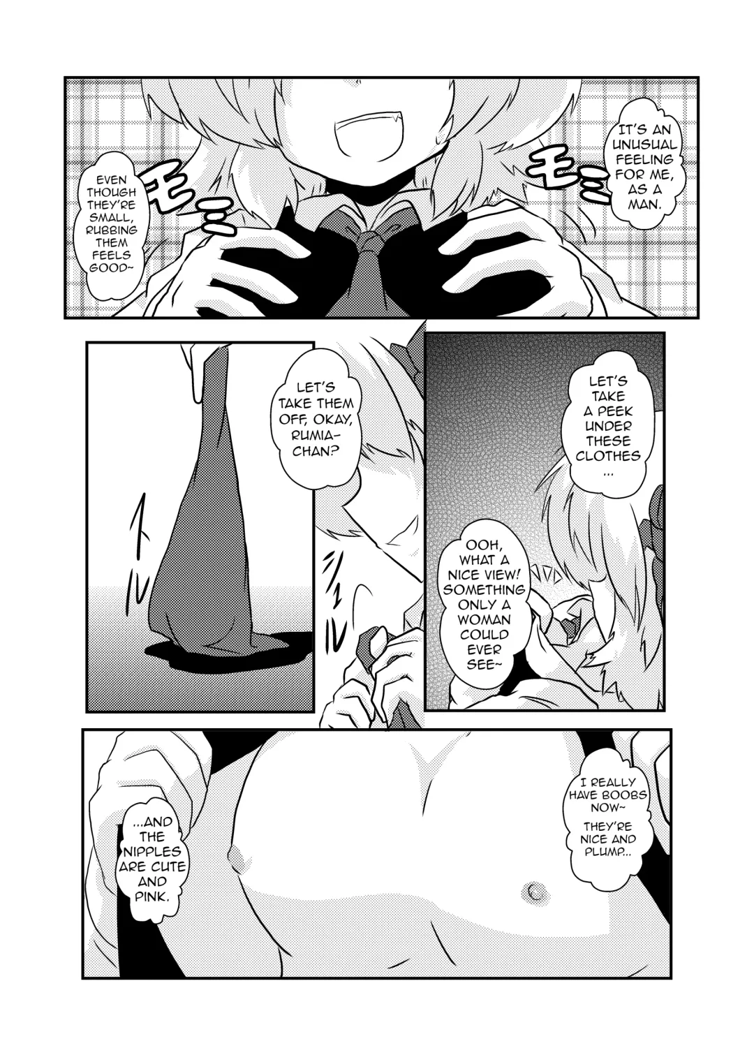 [Mikaduki Neko] Touhou TS Monogatari | Touhou TS Stories ~Rumia's Chapter~ Fhentai - Page 7