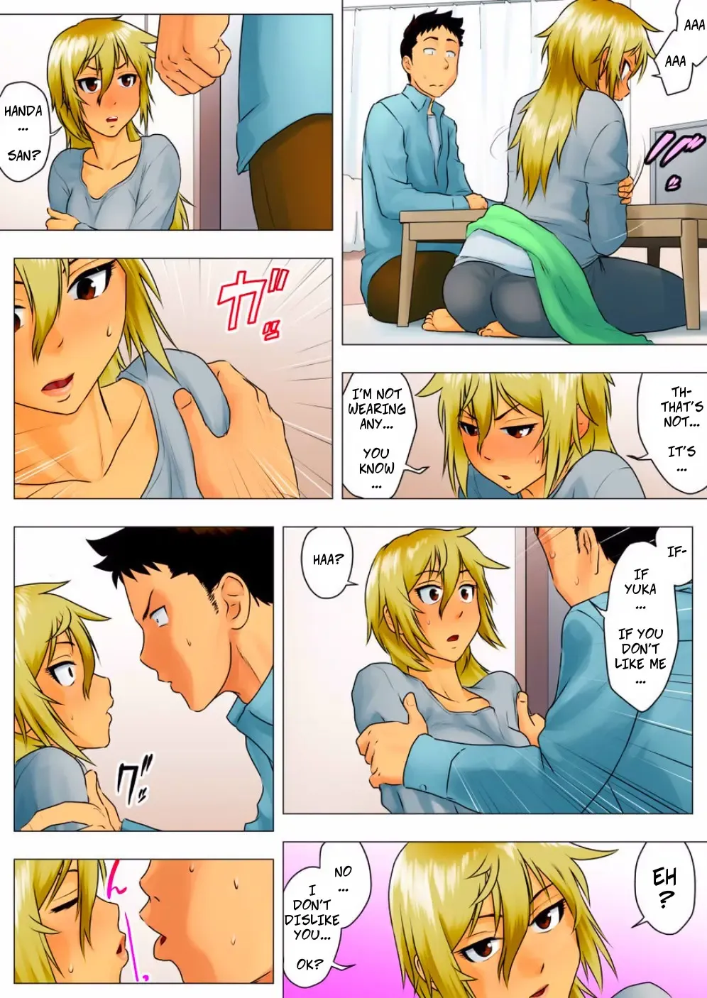 Yuuka -Tonari no Kinpatsu Musume ga Jitsu wa Otome datta Hanashi- | Yuka, My Dangerous Blonde Neighbor, Was Actually a Virgin Fhentai - Page 34
