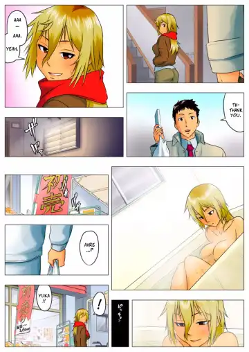 Yuuka -Tonari no Kinpatsu Musume ga Jitsu wa Otome datta Hanashi- | Yuka, My Dangerous Blonde Neighbor, Was Actually a Virgin Fhentai - Page 22