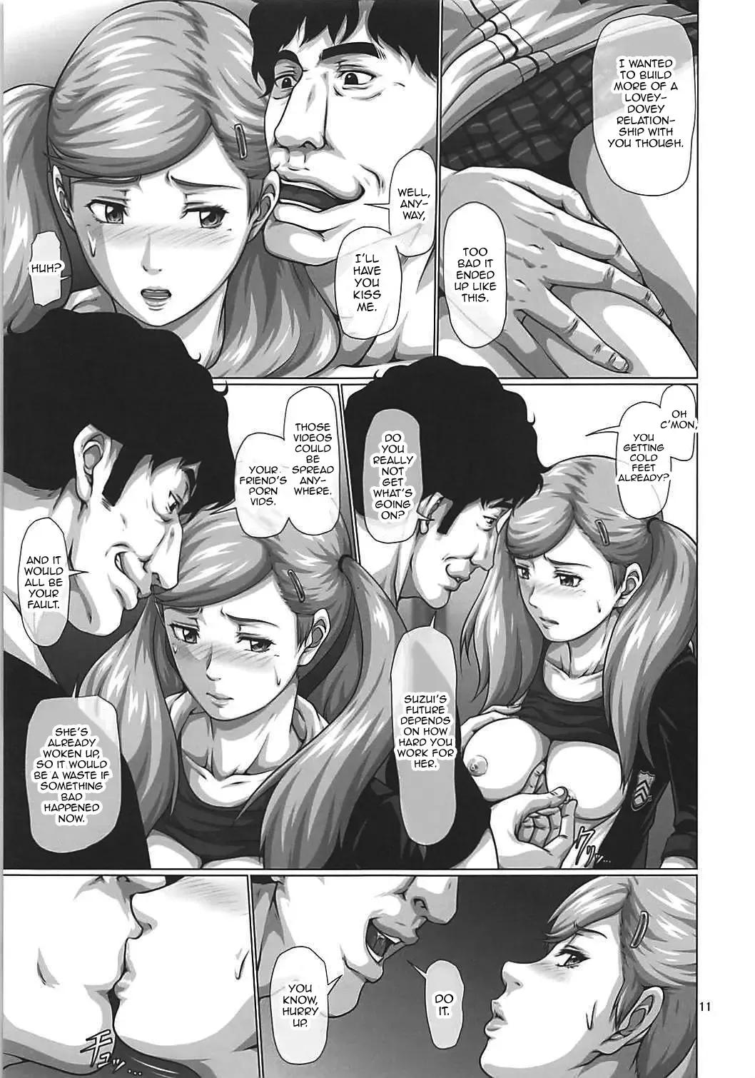 [Toyama Teiji] Shinyuu no Migawari ni Hentai Kyoushi ni Karada o Sasageru JK Anne | High School Girl Anne Offered Her Body to Her Pervert Teacher in Place of her Best Friend Fhentai - Page 10